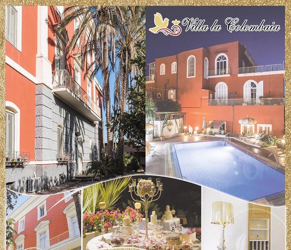 Hotel Villa La Colombaia Portici Kültér fotó
